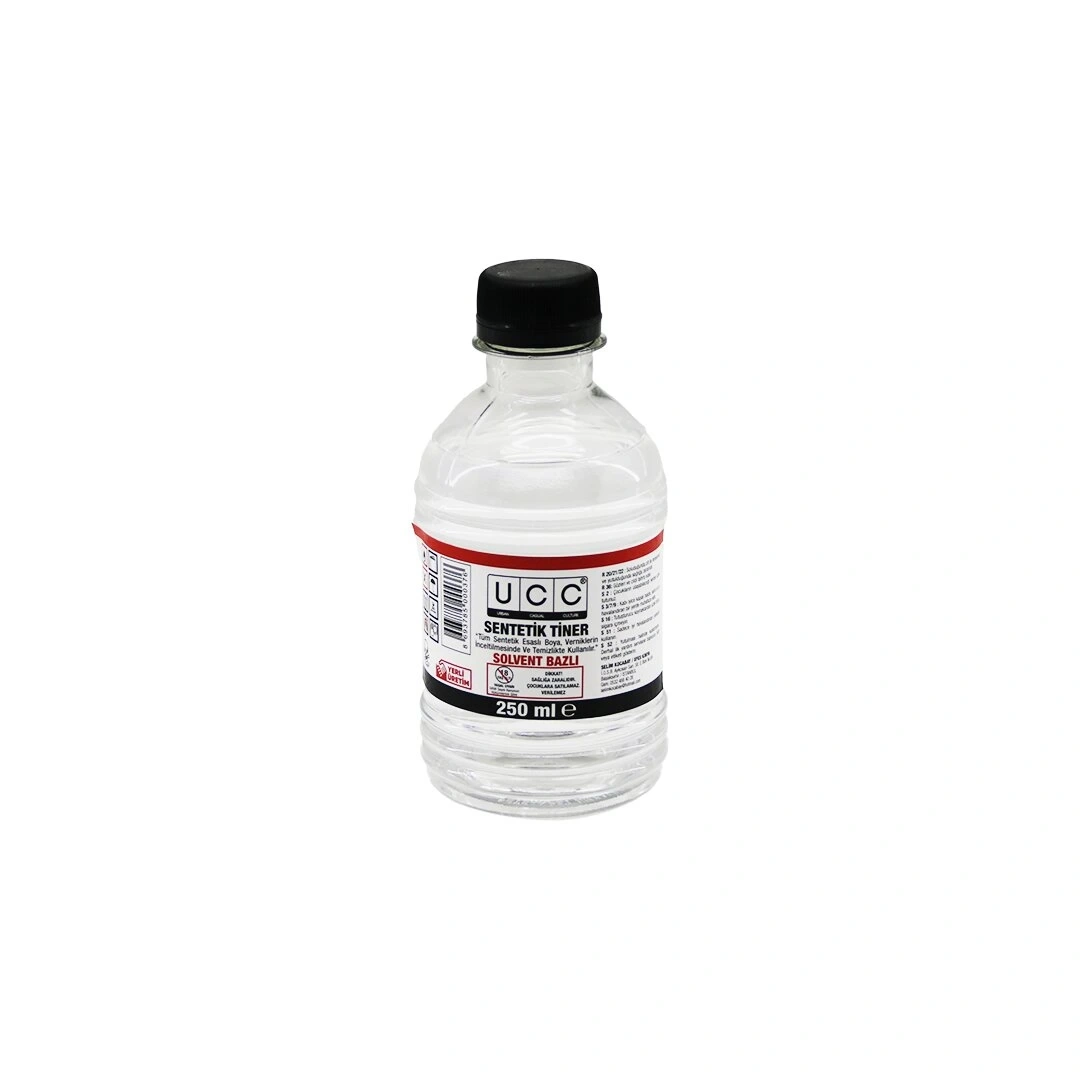 UCC ( 250ML ) SENTETİK TİNER ( SOLVENT BAZLI )*12=K