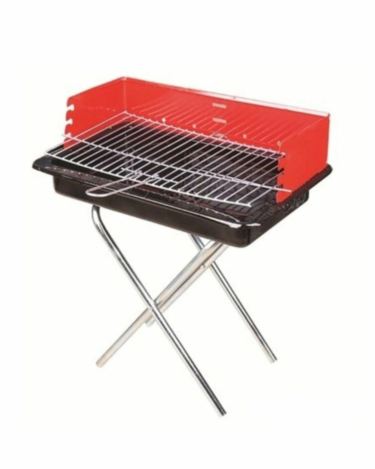 ÜNVER ( 40CM ) ( LÜX PERVAZLI ) PORTATİF AYAKLI MANGAL TEKLİ KUTULU*1