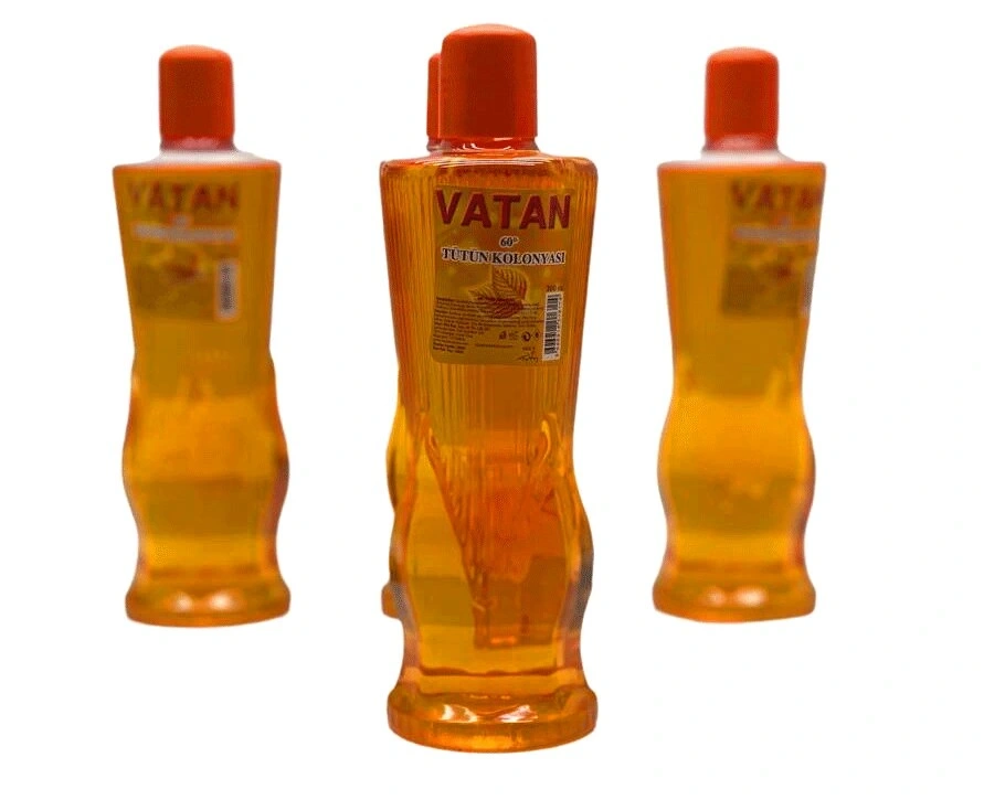 VATAN ( 300ML ) ( TÜTÜN ) KOLONYASI ( 60° ) ( PLASTİK ŞİŞE )*12X6
