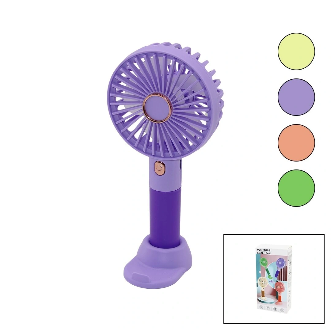 WINNBOSS EKL-18 (USB ŞARJ) MİNİ EL FANI (ÇAP:9.3CM & Y:20.4CM) (SABİT BAŞLIK) (3KADEME HIZ) (TELEFONLUKLU M.ÜSTÜ AYAK)*120