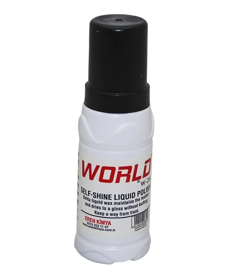 WORLD W-26 ( DERİ ) ( SİYAH ) SIVI LİKİT BOYA SPECIAL PAINT FOR LEATHERS 100ML*12X8