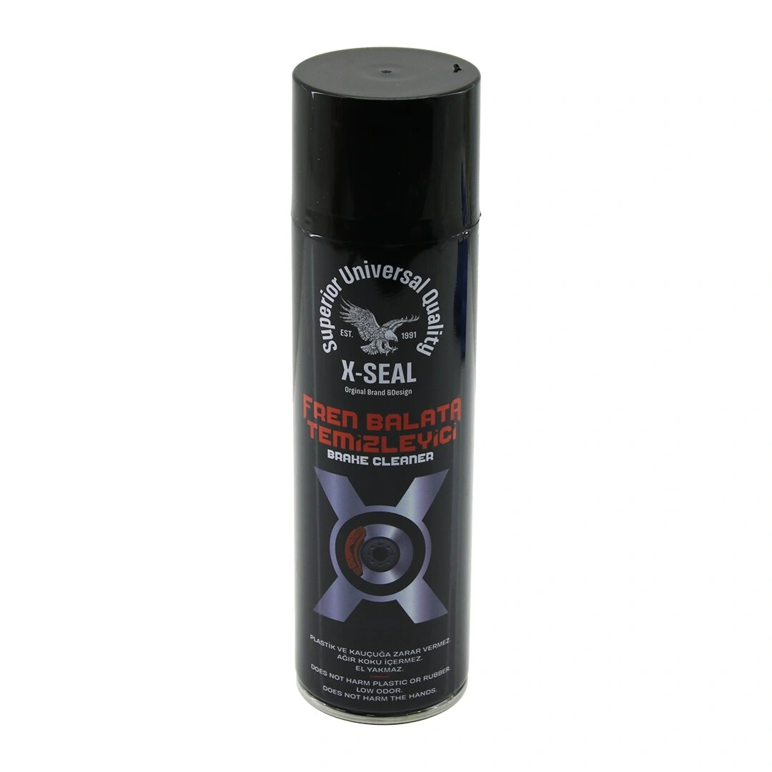 X-SEAL-55369 FREN BALATA TEMİZLEME SPREYİ (500ML) (PLS.& KAUÇUĞA ZARAR VERMEZ) (AĞIR KOKU İÇERMEZ) (EL YAKMAZ)*24=K