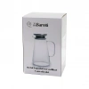 BAROTTİ DMR-8763 ( GENİŞ TABAN=1450ML ) ( CAM ) ( BOROSİLİKAT= ISIYA DAYANIKLI ) SÜRAHİ (METAL KAPAK & SİLİKON CONTA)*12=K
