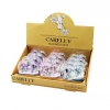 CARELLY CR-0465 ( 9PCS ) MANİKÜR & PEDİKÜR SETİ ( ELMA MODEL=MİKA KRİSTAL PLASTİK KUTULU )*12X12