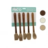 İBİCO İ22-024 (5PCS & MİNİ)RENKLİ SİLİKON MUTFAK SETİ(AHŞAP & AKASYA SAPLI)(3XSPATULA-YUMURTA FIRÇA-KAŞIK)*24X3