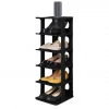 LUXURY SHOE RACK OM-0910-1023-0787 ( 5 KATLI ) ( SİYAH ) LÜKS PLASTİK AYAKKABILIK*8
