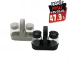 QLUX C-00381 DROP (STANDLI) (2 PCS) (CAM) TUZLUK & BAHARATLIK SET (PLS.KAPAK & KÜRDANLIKLI STAND) (TAŞIMA KULPLU)*15=K                             q5