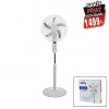 SAHİP SP-53 (18 İNC) (45 CM) ( KUMANDALI ) (SANAYİ TİPİ) AYAKLI VANTİLATÖR (5-METAL PERVANE) (3-KADEME HIZ) (65W) (Y:137CM) FAN*1