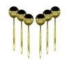 YAKUT-9725 ( 6PCS ) ( GOLD ) YEMEK KAŞIK SETİ*100