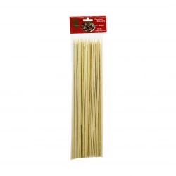 BAMBOO SKEWERS YLMZ-ÇPŞ-06 ( KALIN ) ( 30CM ) AHŞAP ÇÖP ŞİŞ ( 45PCS ±5 )*10X20