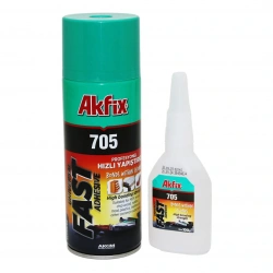 AKFİX GA-065 ( 400ML+100GR ) HIZLI YAPIŞTIRICI *24
