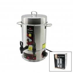 ARMAĞAN ÇAY OTOMATI (60 BARDAK) ( ELEKTRİKLİ ) SEMAVER ÇAY MAKİNESİ ( ÇİFT MUSLUK ) ( 6LT ) ( 1000W ) ( 6.8A )*2