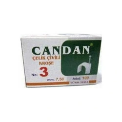 ARS KOD-347950 ( NO-3 ) ( 100PCS ) BETON ÇİVİLİ KROŞE ( 2X4 ANTİGRON )*10X20