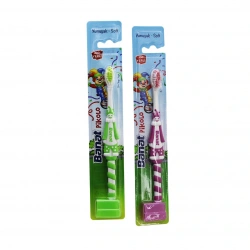 BANAT-511704 PİKOLO ( ÇOCUK ) ( YUMUŞAK & SOFT ) DİŞ FIRÇASI ( PALYAÇO FİGÜRLÜ )*12X12