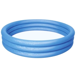 BESTWAY-51026 ( ÜÇ HALKA ) ( 282LT ) YUVARLAK ÇOCUK MAVİ ŞİŞME HAVUZ ( 1.52X30CM ) ( 2+YAŞ )*6=K