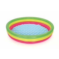 BESTWAY-51103 ( 3 HALKA ) ( 211LT ) YUVARLAK ÇOCUK ŞİŞME HAVUZ ( 1.52X30CM ) ( 2+YAŞ )*6=K