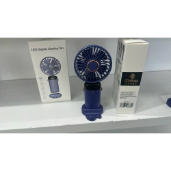 DEMİRHAN GRUP DG-123 ( LED GÖSTERGELİ ) (USB ŞARJLI) MİNİ EL FANI (SABİT BAŞLIK) (5-KADEME HIZ) (TELEFONLUKLU M.ÜSTÜ AYAK) VANTİLATÖR*120