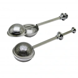 DMR-4187 ( TOP HAZNELİ ) METAL BİTKİ ÇAY SÜZGEÇ*300