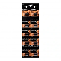DURACELL İNCE PİL ALKALİN ( 20PCS )*1X12
