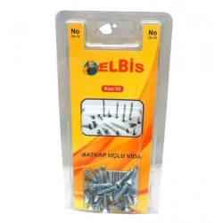 ELBİS-35 3.9X16 MATKAP UÇLU AKILLI VİDA *12X24