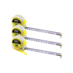 EMG MEASURING TAPE HRD-178 ( 3MTX19MM ) ( ŞEFFAF ) ŞERİT METRE*12X10