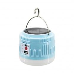 ENERGY SAVING LED SOLAR CAMPING LIGHT USB & SOLAR ŞARJLI ASKILI KAMP LAMBASI FENER & POWERBANK*36                   Q9