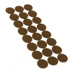 FLAMME ( 29MM ) ( YUVARLAK ) YAPIŞKAN KEÇE*25X36