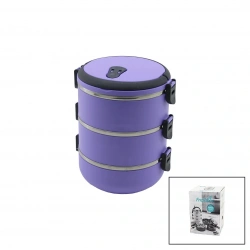 FRESHBOX ( LİLA ) ( 3LÜ ) SEFER TASI SAKLAMA KABI ( 1.8LT )*24