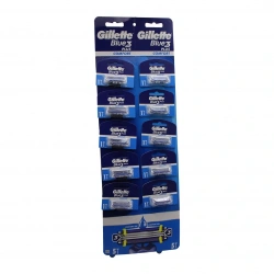 GİLLETTE BLUE3 SAPLI JİLET KARTELALI ( 10PCS )*1X12