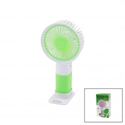 GOLD SİLVER GS-280 (USB ŞARJ) MİNİ EL FANI (ÇAP:7.9CM & Y:15.7CM) (SABİT BAŞLIK) (TEK KADEME HIZ) (TELEFONLUKLU M.ÜSTÜ AYAK)*150