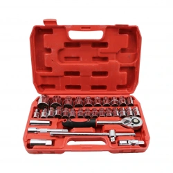 İBİCO ( 32PCS ) LOKMA SETİ ( CIRCIR KOLU & SOKET & ADAPTÖR & BUJİ & EVRENSEL BAĞLANTI ) (PLASTİK ÇANTALI)*9