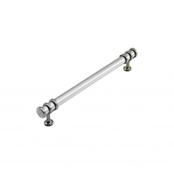 İBİCO-947 ( 12.8CM ) ( YÜZÜK KROM & KULP KROM ) BORU ÇEKMECE KULP*10X5