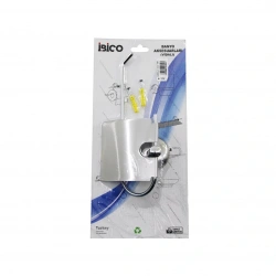 İBİCO BANYO BNY-211K ( KAPAKLI ) METAL ( SOLO KAĞIT HAVLULUK ) ( VİDALI MONTAJ )*50