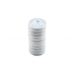 İBİCO CRYSTALINE İ14-004 ( SİZE:1.0 & 4MT ) ( ŞEFFAF & LASTİKLİ ) MİSİNA İPİ*10X150