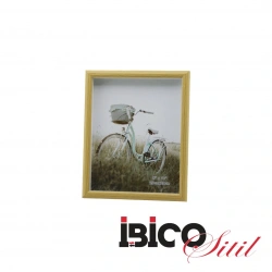 İBİCO İ12-028 ( 8X10 & 20X25CM ) ( KALIN & LÜX BAMBU & TEK RENK ÇERÇEVE ) AHŞAP RESİM ÇERÇEVESİ *36=K