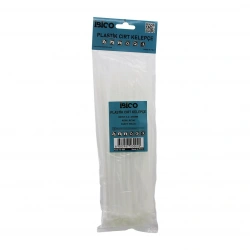 İBİCO İ13-009 ( BEYAZ ) ( 3.6X250MM ) PLASTİK CIRT KELEPÇE ( 100PCS )*250