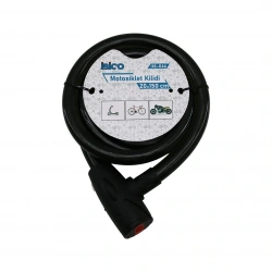 İBİCO İ18-066 ( ANAHTARLI ) MOTOR & BİSİKLET KİLİT ( 20MMX150CM )*30