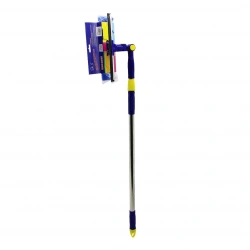 İBİCO İ21-017 STAR Q (2 BAŞLI=CAMSİL ÇEKPAS & M.FİBER MOP=24.5CM) (360° BAŞLIK) (CAMSİL & MOP) (UZAYAN METAL & PLS.SAP= 85-133CM)*60