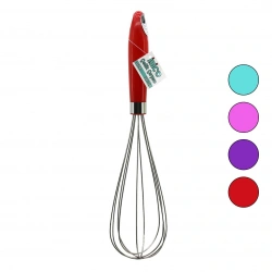 İBİCO İ22-066 ( 35CM ) ( RENKLİ & PLASTİK SAPLI ) METAL ÇIRPICI ( ÇIRPICI: 20.5CM + SAP: 14.5CM )**12X20