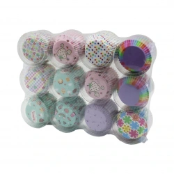 İBİCO İ22-173 ( 25PCS ) YUVARLAK MUFFİN KAĞIT KEK KAPSÜLÜ*12X24