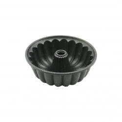 İBİCO ( KLASİK DİLİMLİ MODEL ) ( DÖKÜM ) ( GÖBEKLİ ) KEK KALIP ( ÇAP: 25CM  & DERİNLİK: 9.5CM )*40