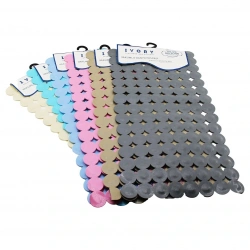 IVORY IVO-PS111 ( DÜZ & MAT RENKLİ & 120PCS VANTUZLU ) KAYDIRMAZ BANYO KÜVET PASPASI ( 35X67CM )*60