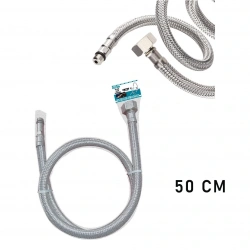 KINETEX KTX-2874 FLEX ( KUĞU & LAVABO ) HORTUM 50CM.DİŞİ-ERKEK*10X20