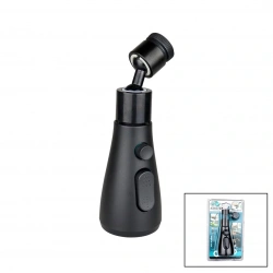 KINETEX KTX-3289 ( 360° & 3 MOD ) SİYAH YAĞMUR PÜSKÜRTME BORULU KUBAR MUSLUK UCU*100