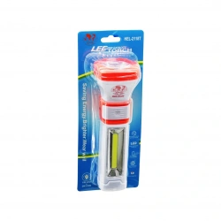 KIRGIL HEL-2118T ( 2İN1 ) ( 1W LED + 2W COB LED ) ( FİŞ ŞARJLI ) EL FENERİ*120                                          Q9