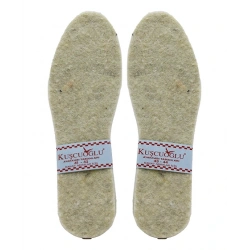 KUŞCUOĞLU KÇ-300 ( DİKİŞSİZ ) ( BEYAZ & EVA & ERKEK ) YÜN KEÇE ( 41-42-- 43-44)*12X72