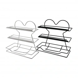 LALEZAR LZR-527 ( 2IN1 ) ( SİYAH & KROM ) KALPLİ FOLYOLUK VE STREÇLİK METAL*10