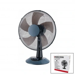 MASTER MTR-F740 ( 16 İNÇ ) MASA ÜSTÜ VANTİLATÖR ( 50W ) ( 5 KANAT & 3 KADEME & ÇAP: 40CM )*2X3