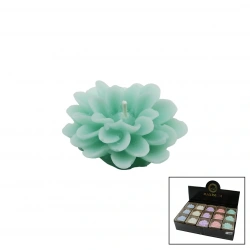 MAXİMUM MAX-2345 ( MİNİ LOTUS ÇİÇEK MODELİ ) ( RENKLİ & KOKULU ) MUM*50X1