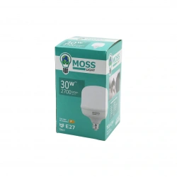 MOSS LIGHT MS-3097 ( 30W ) ( TORCH ) LED AMPUL PLASTİK (E27) (2700LUMEN L175°) (5000 SAAT ÖMÜR) (IP20) (185-265V (AC) )*45